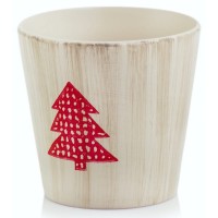 71.061.14 CHRISTMAS Кашпо різдв.ялинка